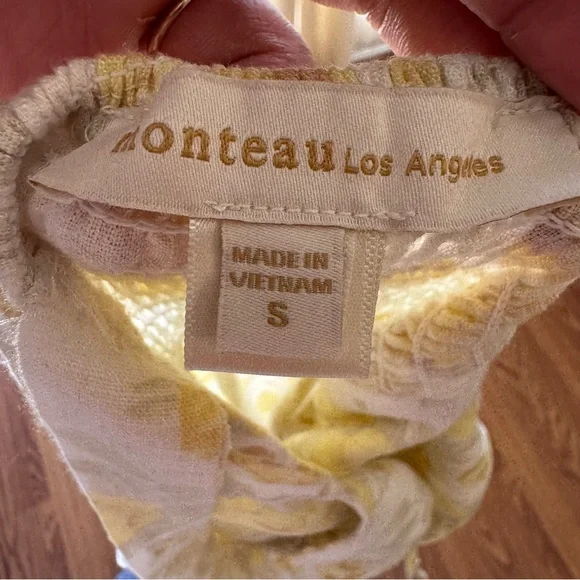 Floral Smocked Midi Dress Size Small - Picture 2 of 6